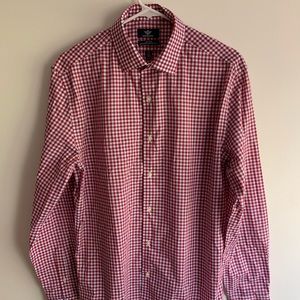 Dockers Red Checked Button Down